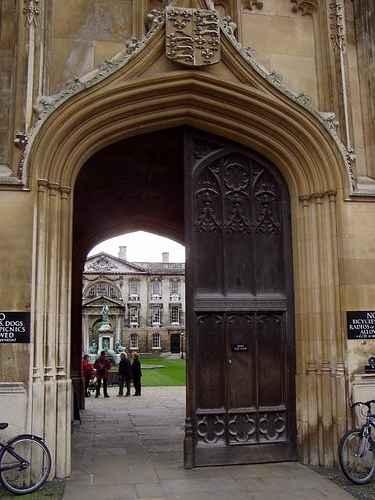 Cambridge university gate